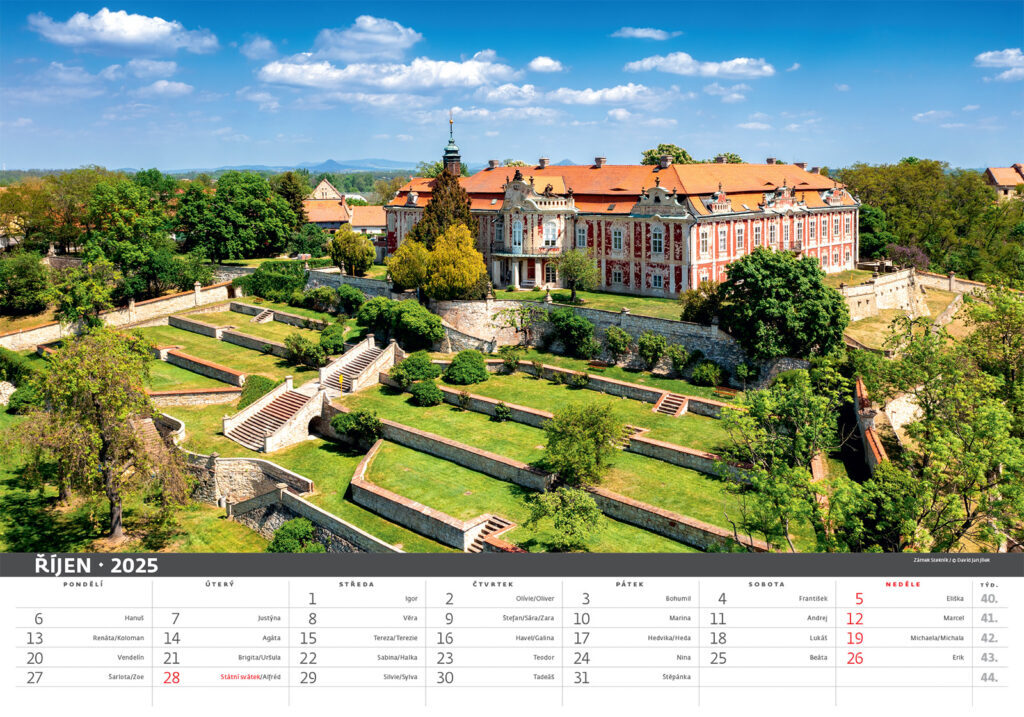 Česko mezi oblaky 2025 - nástěnný kalendář