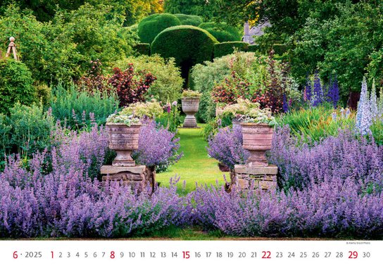 Gardens 2025 - nástěnný kalendář