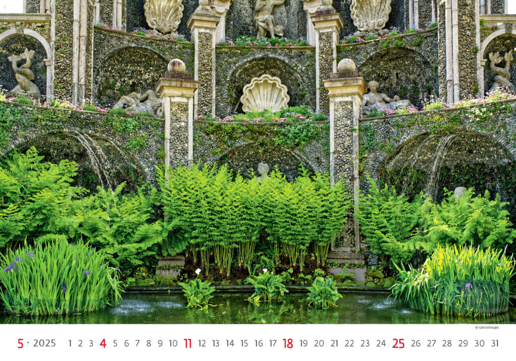 Gardens 2025 - nástěnný kalendář