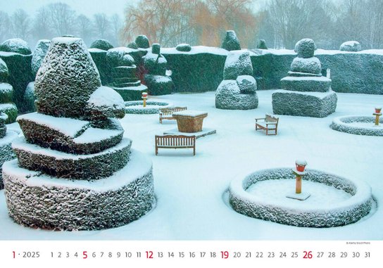 Gardens 2025 - nástěnný kalendář