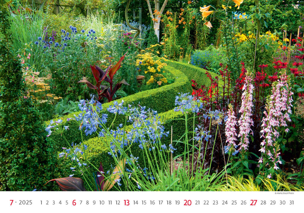 Gardens 2025 - nástěnný kalendář