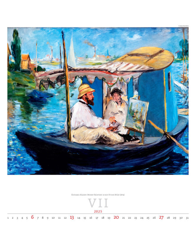 Impressionism 2025 - nástěnný kalendář