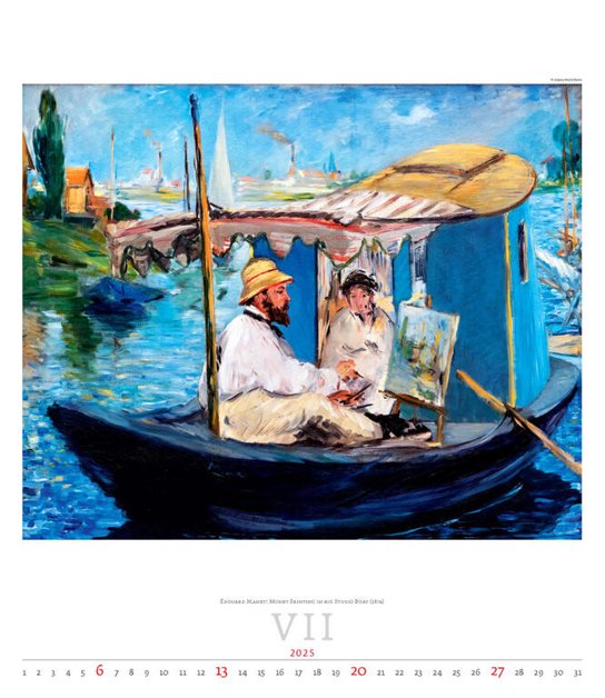 Impressionism 2025 - nástěnný kalendář