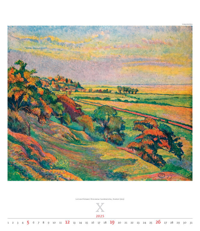 Impressionism 2025 - nástěnný kalendář