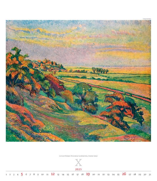 Impressionism 2025 - nástěnný kalendář