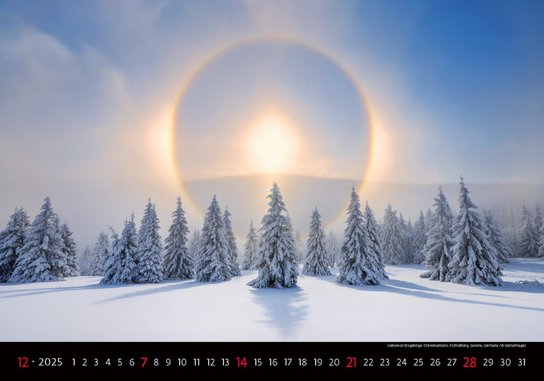 Landscapes 2025 - nástěnný kalendář
