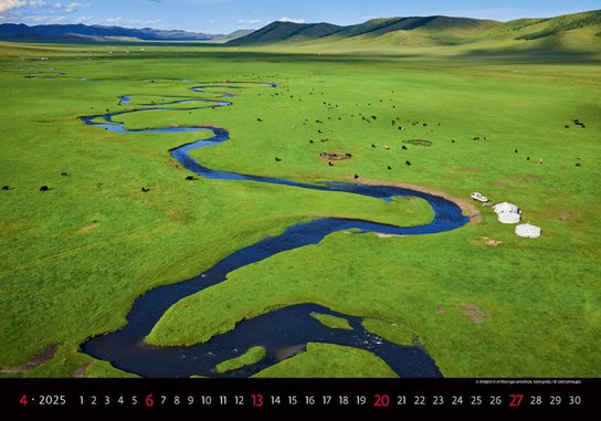 Landscapes 2025 - nástěnný kalendář