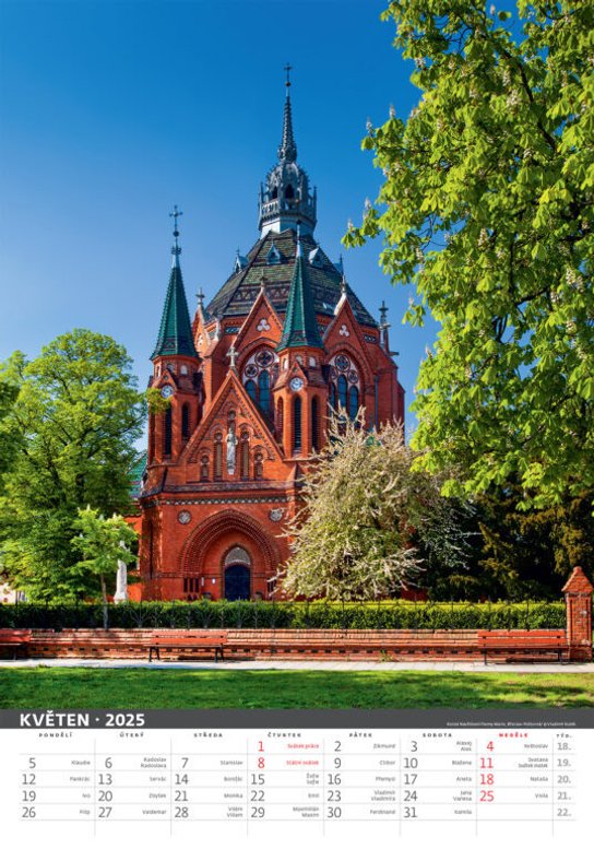 Morava 2025 - nástěnný kalendář