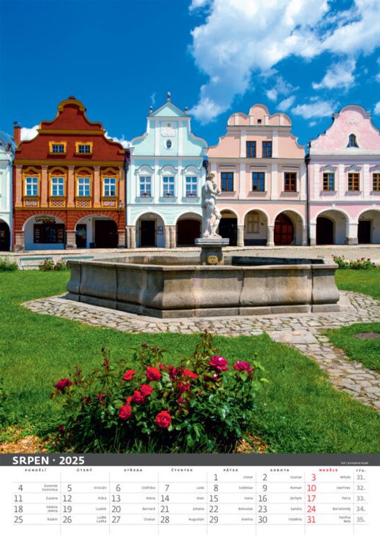 Morava 2025 - nástěnný kalendář