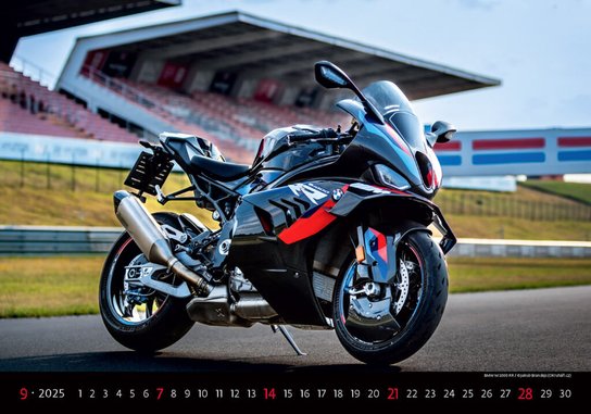 Motorbikes 2025 - nástěnný kalendář
