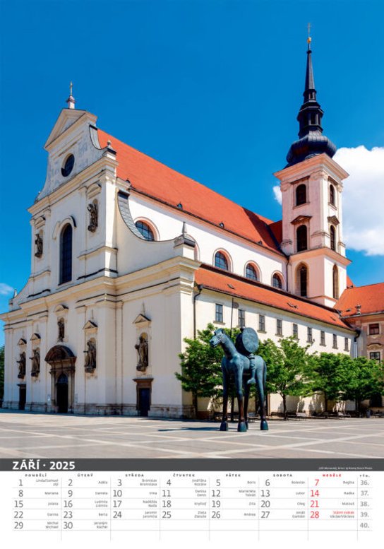 Morava 2025 - nástěnný kalendář
