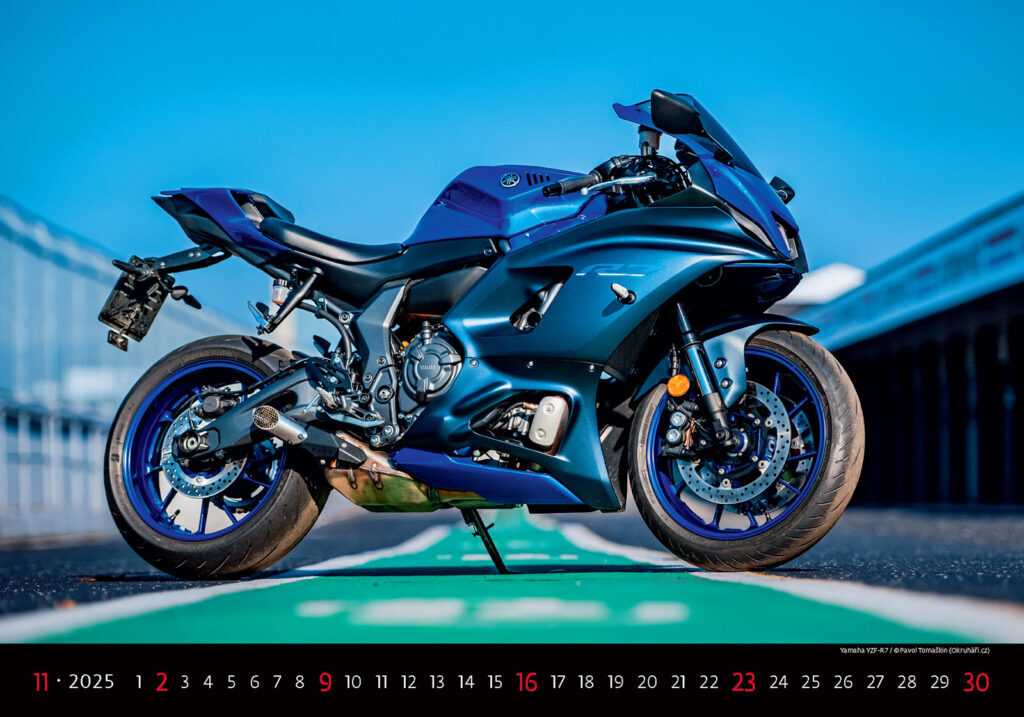 Motorbikes 2025 - nástěnný kalendář