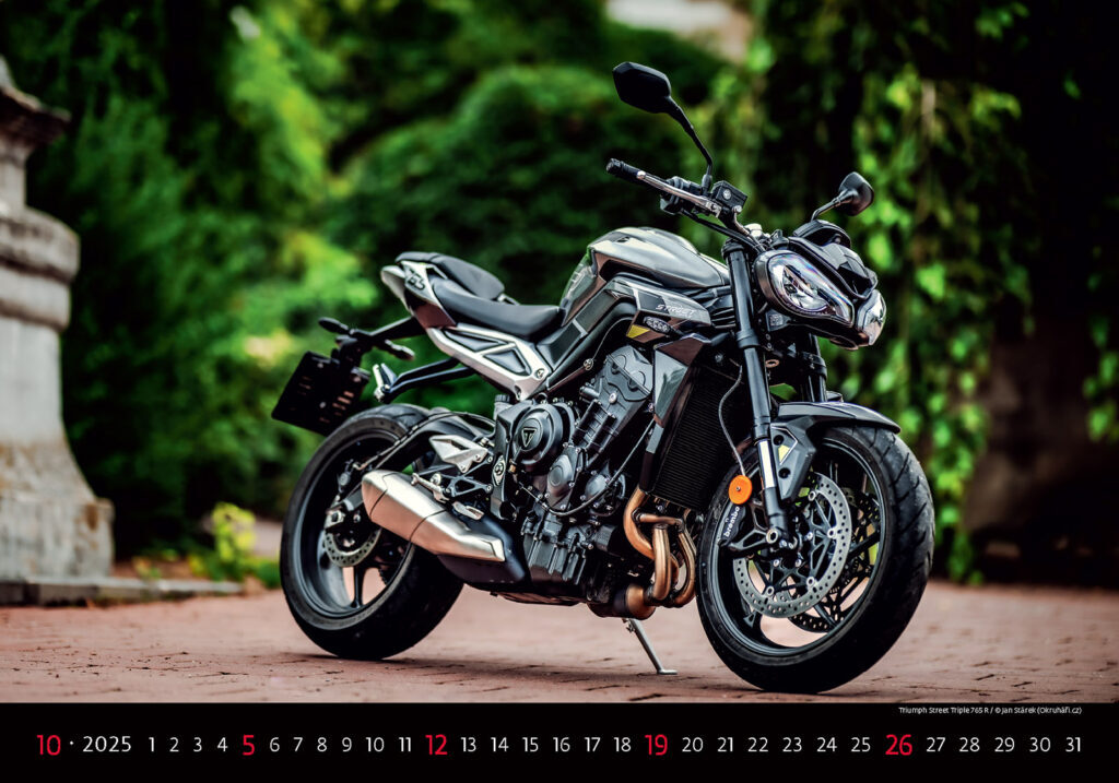 Motorbikes 2025 - nástěnný kalendář
