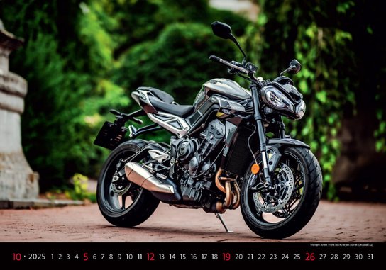 Motorbikes 2025 - nástěnný kalendář