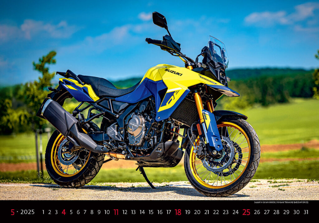 Motorbikes 2025 - nástěnný kalendář