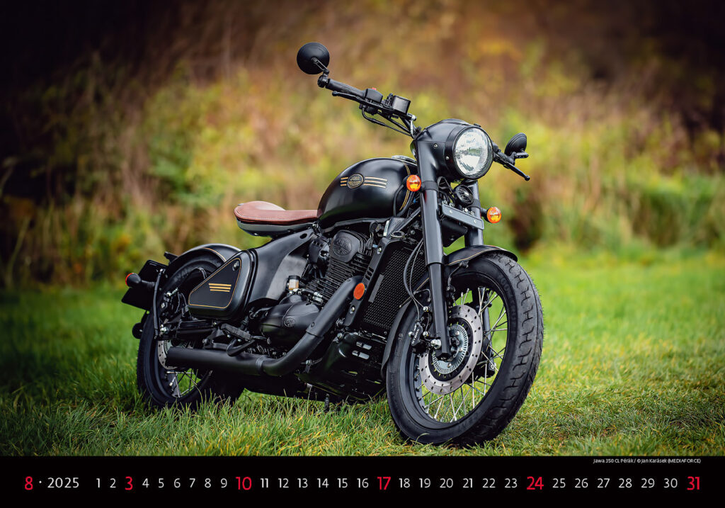 Motorbikes 2025 - nástěnný kalendář