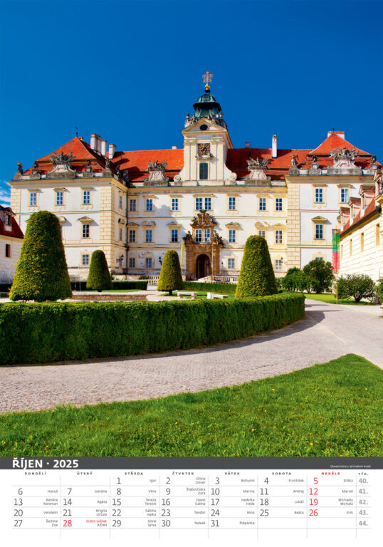 Morava 2025 - nástěnný kalendář