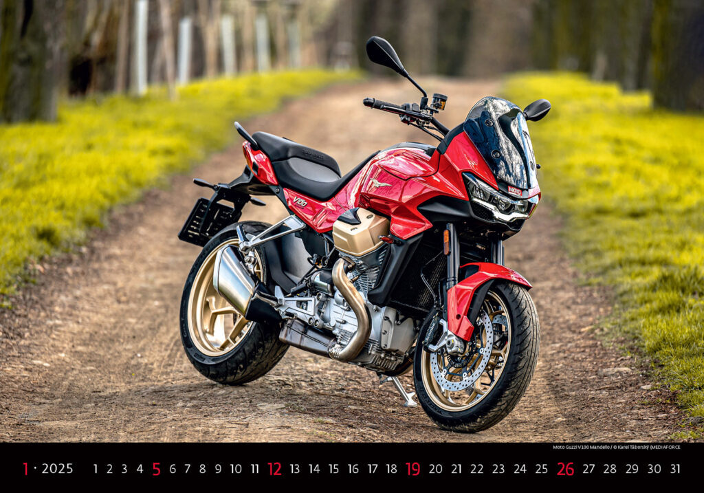 Motorbikes 2025 - nástěnný kalendář