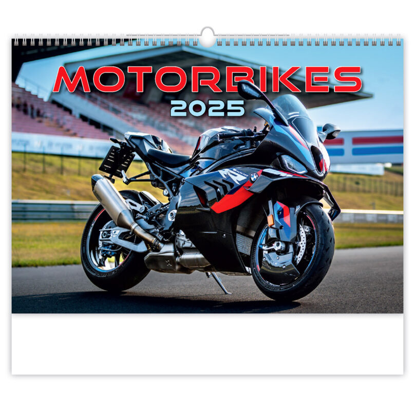 Motorbikes 2025 - nástěnný kalendář