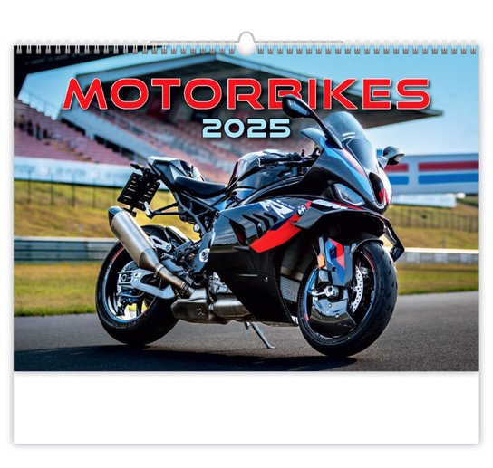 Motorbikes 2025 - nástěnný kalendář