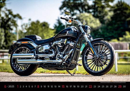 Motorbikes 2025 - nástěnný kalendář