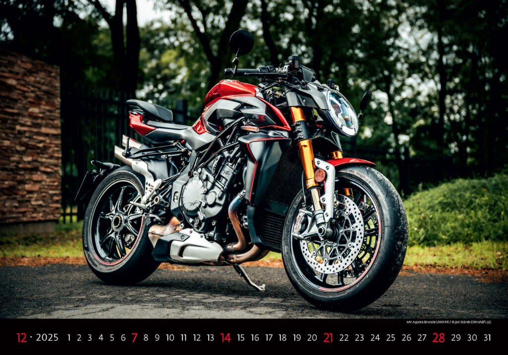 Motorbikes 2025 - nástěnný kalendář