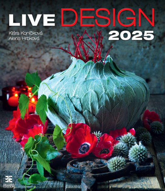 Live Design 2025 - nástěnný kalendář