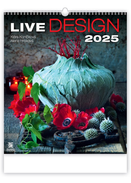 Live Design 2025 - nástěnný kalendář