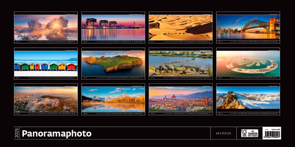 Panoramaphoto 2025 - nástěnný kalendář