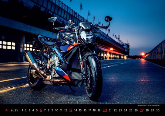 Motorbikes 2025 - nástěnný kalendář