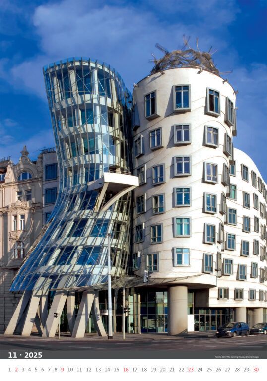 Praha 2025 - nástěnný kalendář
