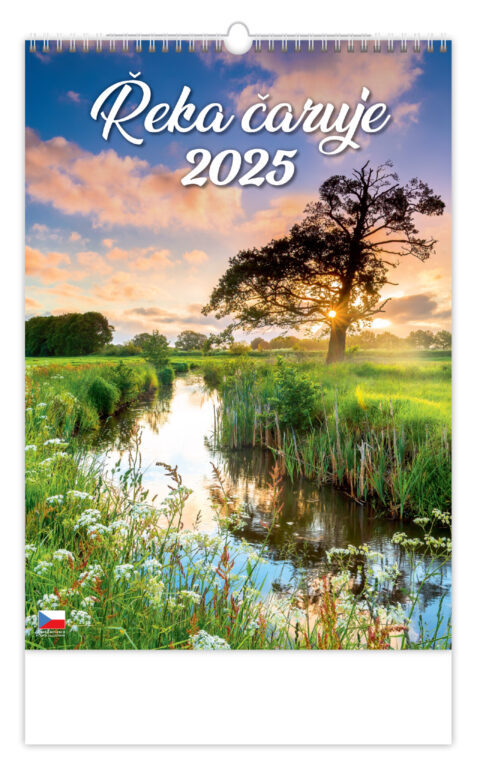 Řeka čaruje 2025 - nástěnný kalendář