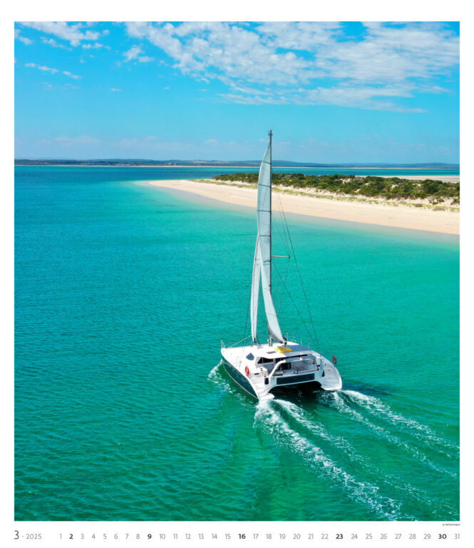 Sailing 2025 - nástěnný kalendář