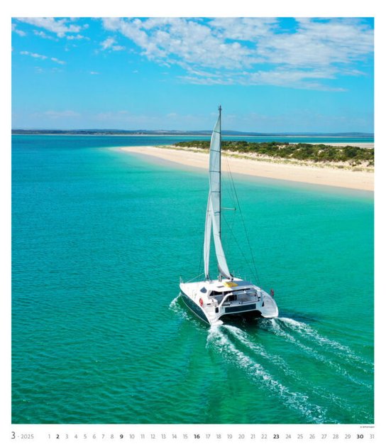Sailing 2025 - nástěnný kalendář