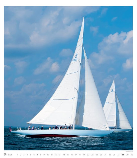 Sailing 2025 - nástěnný kalendář