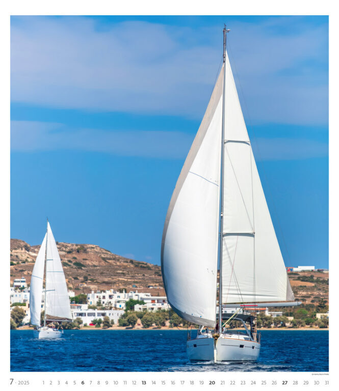 Sailing 2025 - nástěnný kalendář