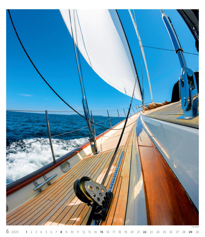 Sailing 2025 - nástěnný kalendář