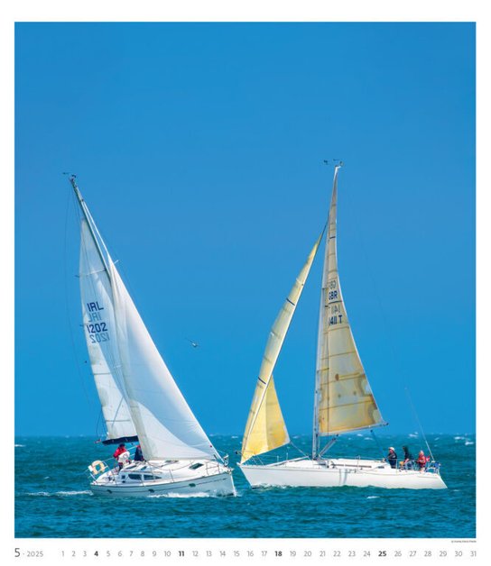 Sailing 2025 - nástěnný kalendář