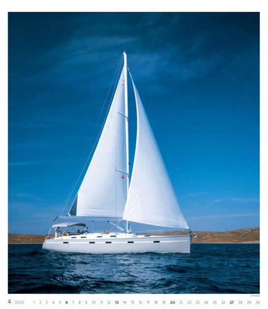 Sailing 2025 - nástěnný kalendář
