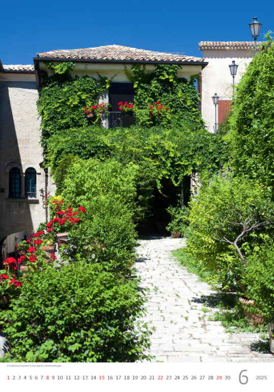 Romantic Corners 2025 - nástěnný kalendář