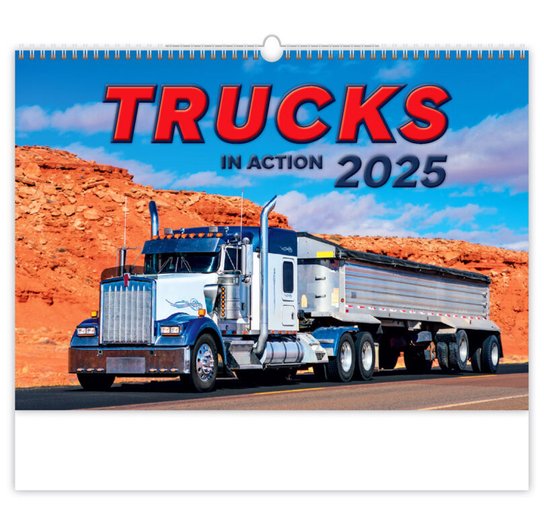 Trucks in Action 2025 - nástěnný kalendář