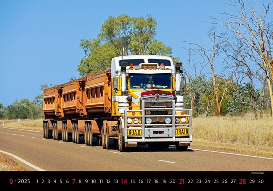 Trucks in Action 2025 - nástěnný kalendář