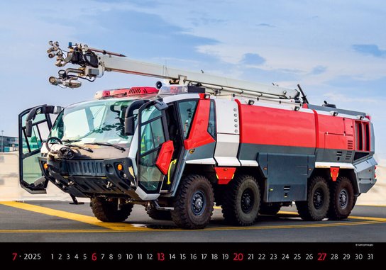 Trucks in Action 2025 - nástěnný kalendář