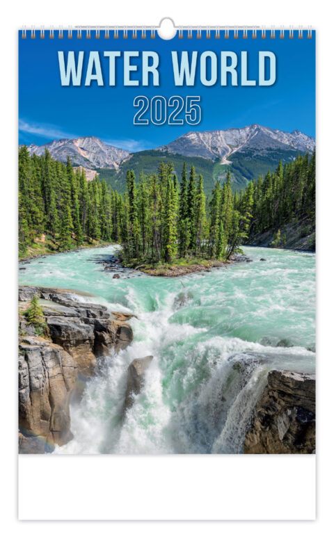 Water World 2025 - nástěnný kalendář
