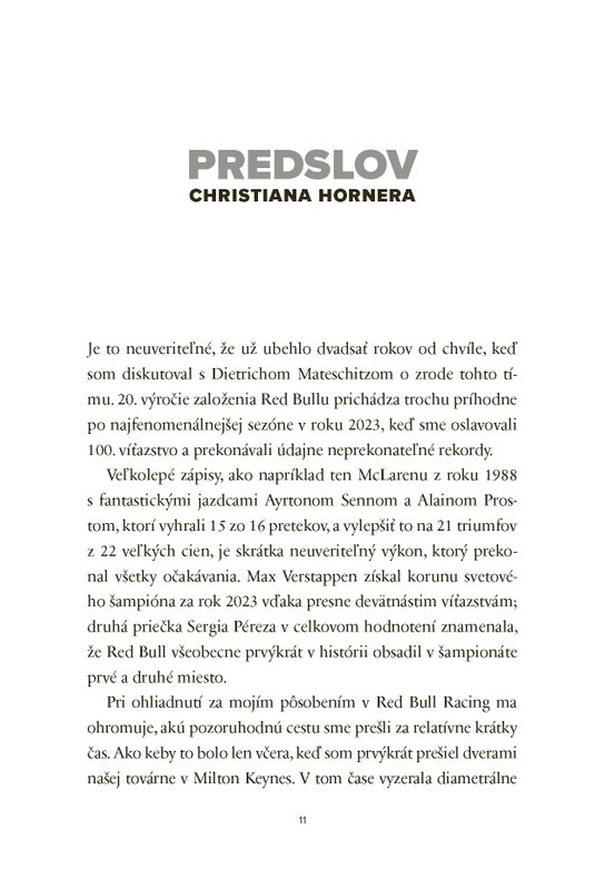 Red Bull Racing - Na krídlach úspechu