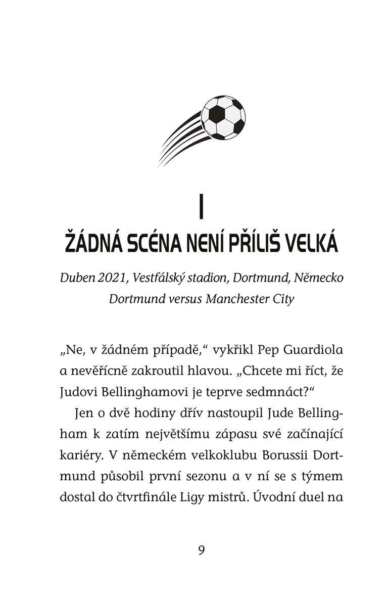 Hvězdy fotbalového hřiště - Bellingham
