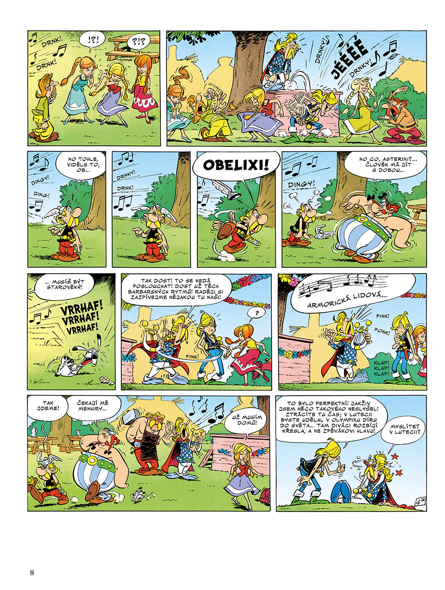 Asterix 9 - Asterix a Normani