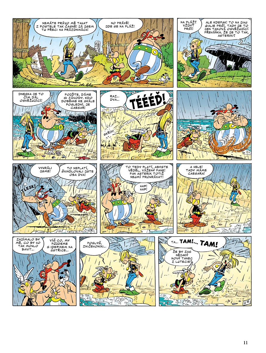 Asterix 9 - Asterix a Normani