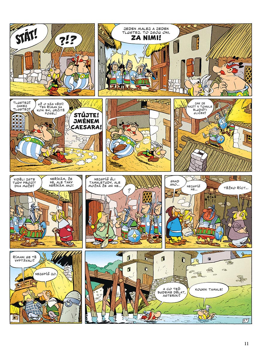 Asterix 5 - Asterix a cesta kolem Galie