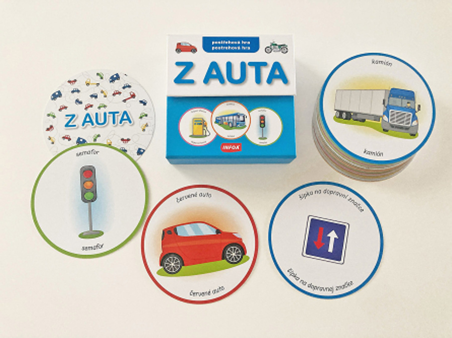 Z auta postřehová hra/postrehová hra